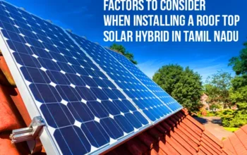 Factors for Installing a Rooftop Solar Hybrid System
