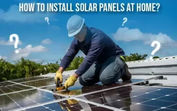 How to install solar panel at home