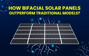 Bifacial solar panels